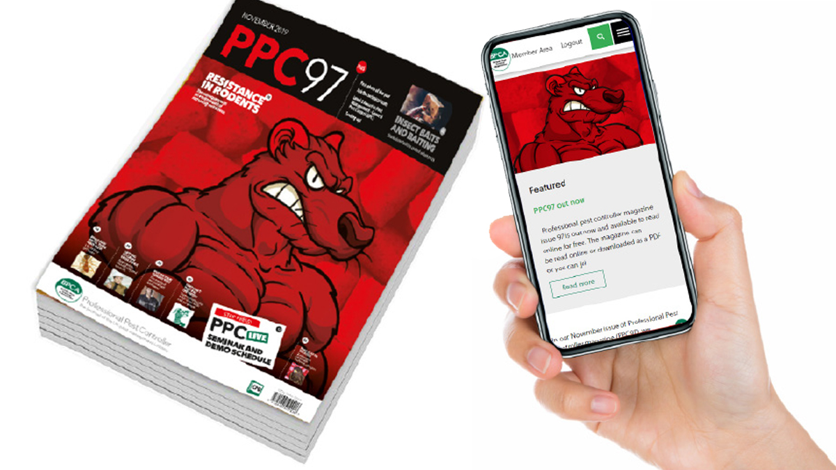 In print and online - Professional pest controller In print and online - Professional pest controller